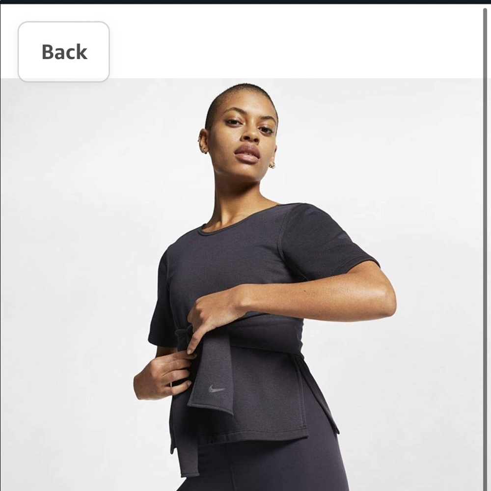 Nike Women’s Short Sleeve Training Top - Picture 1 of 6